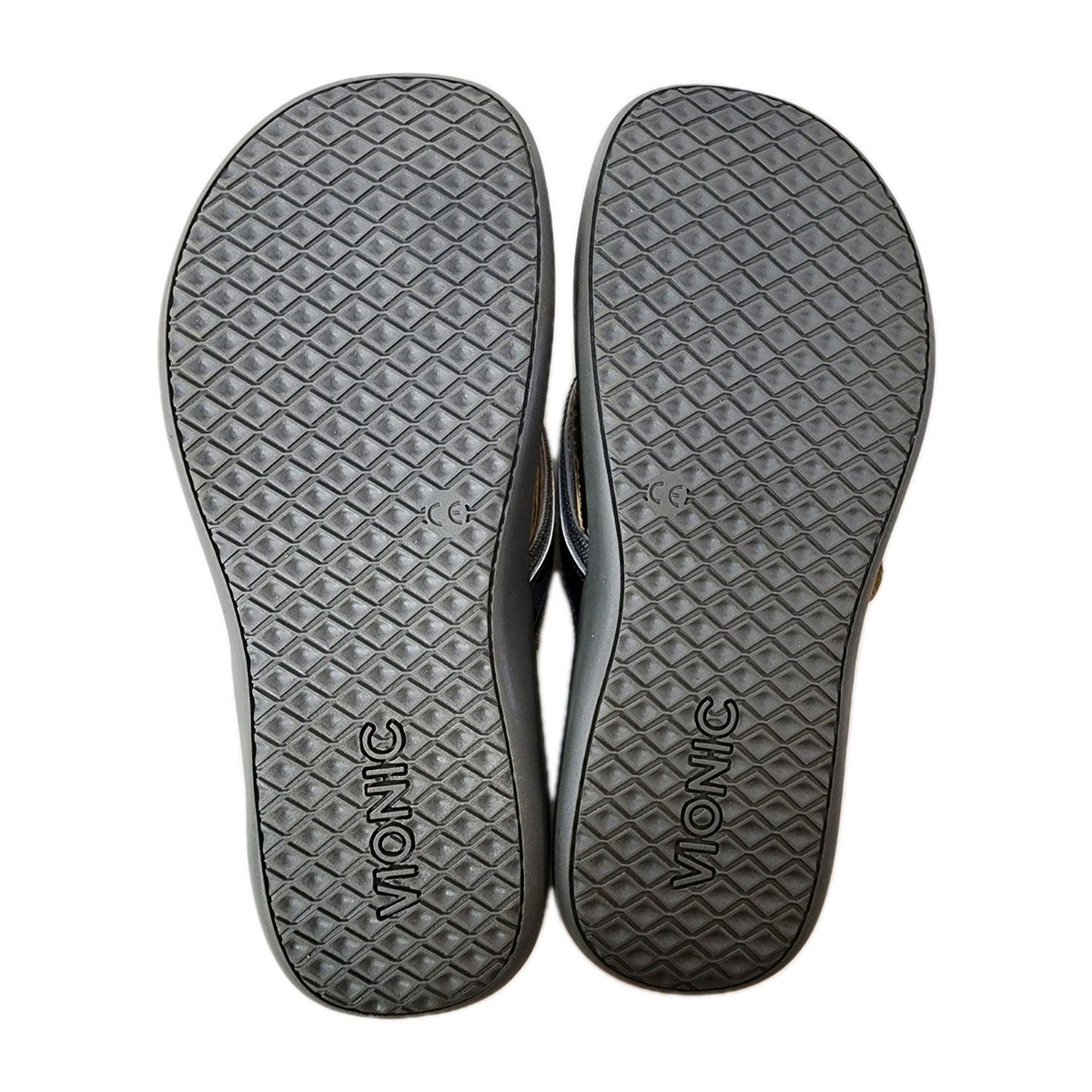 Vionic Sandal Camo Gray Tide Mens 8 Arch Support Flip Flop  display picture 2