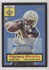 2015 Topps Heritage Black Auto 15/56 Marcus Murphy #63 Auto 0c2