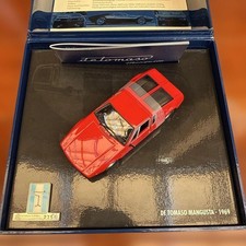 Minichamps 1/43 De Tomaso Mangusta 1969 Red Diecast Model New