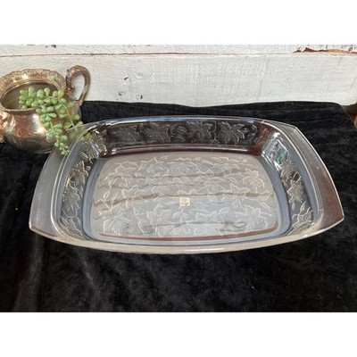 Princess House Fantasia Crystal Oblong Baking Dish 8'' x 11'' x 2''