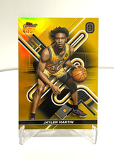 #'d /50! Jaylen Martin 2023 Topps Finest OTE Gold Refractor #'d 42/50