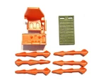 Hasbro Vintage 1987 G.I. Joe Coastal Defender Vehicle Part Lot 3.75”