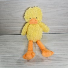 Carters Yellow Baby Duck Plush Stuffed Animal Toy 61027 Lovey