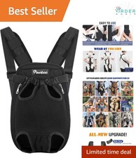 Adjustable Pet Carrier Backpack for Small Dogs Cats Hiking Camping Travel