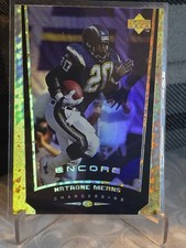 1998 Upper Deck Encore Natrone Means F/X #/125 Chargers