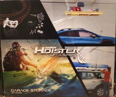 HARKEN HOISTER  GARAGE STORAGE LIFT SYSTEM 7808 KAYAK HOIST OVERHEAD NEW IN BOX