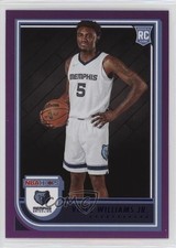 2022-23 Panini NBA Hoops Rookies Purple Vince Williams Jr #270 12g7