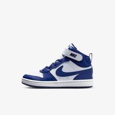 Nike Court Borough Mid 2 PSV Little Kids Shoes White Deep Night 11c CD7783-130