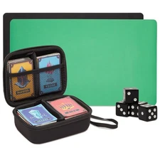 Okuna Outpost Carrying Case for 400 Cards - Black, 6.8 x 5 x 2.5 in Travel Si...