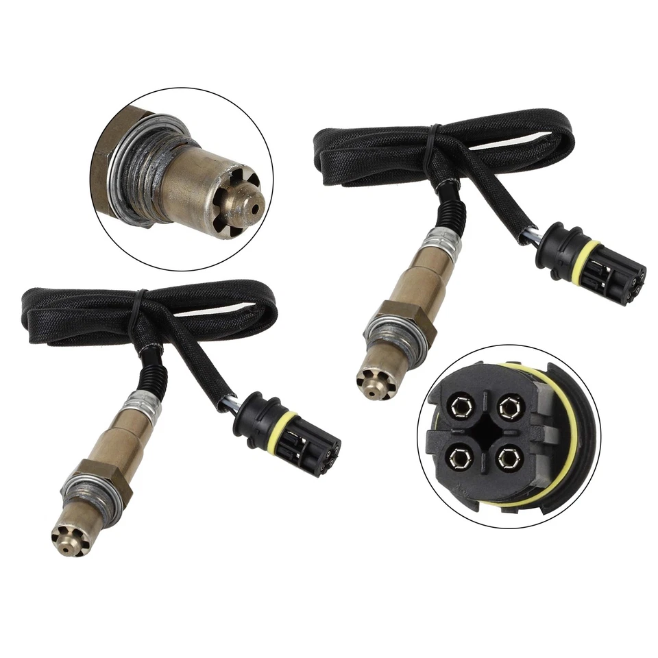 2 peças sensor de oxigênio up&downstream para 2001 2002 2003 Mercedes-Benz CLK320 CLK430 - Imagem 2 de 4