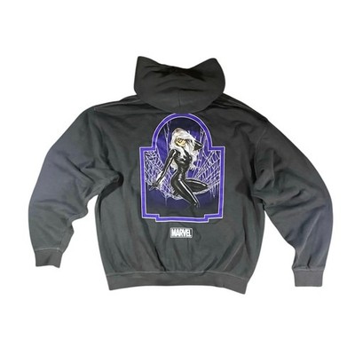 Darc Sport Spiders Web Black Cat Pierce Hoodie NWT - XL