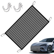 Car Engine Grille Protection Mesh Radiator Mosquito Net Cover Accessories Black
