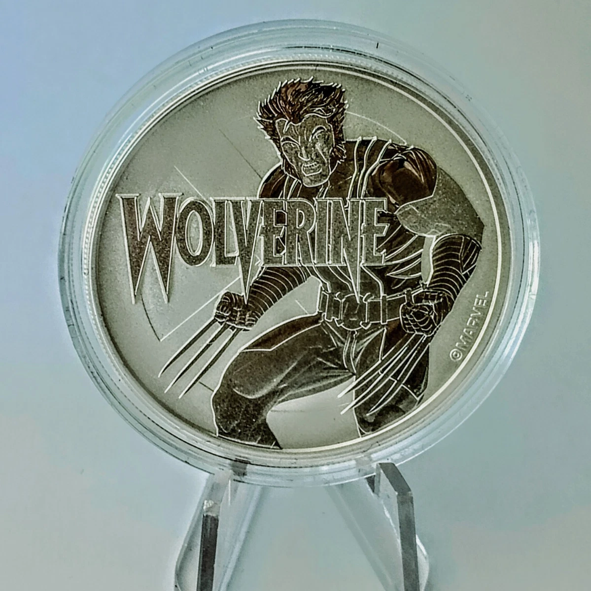 Moneda de Plata 1 oz Marvel - Wolverine (2021) - Tuvalu