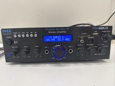 Pyle PDA6BU.5 Home Stereo Receiver,Power Amplifier Bluetooth USB, Works