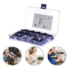 22 Pcs Clip on Ferrite Ring Core Magnet Noise Suppression Filter Cable