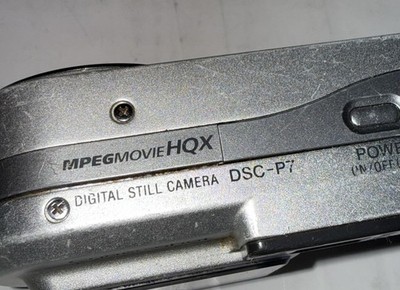 Sony Cyber-shot DSC-P7 3.2MP Digital Camera - Silver for sale