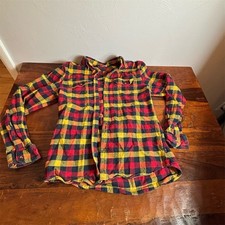 Fjällräven Skog Shirt Men's Size L Slim Fit Multicolor Plaid Flannel