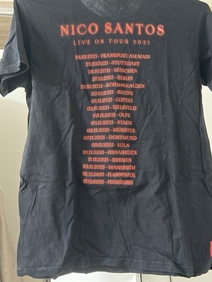 Nico Santos T-Shirt Tour 2021 Gr. M