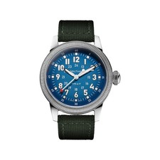 A17 Pilot NATO blue | Blue Dial Wristwatch WA17.M100.SS.NAB