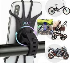 Bicycle Holder Motorcycle Bike Mount Shockproof Silicone Strap for Cell Phone