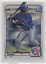2020 Bowman Draft Chrome Refractor Jordan Nwogu #BD-110 00c9