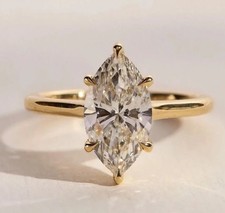 2CT Womens Daily Wear Marquise Lab Grown Diam...