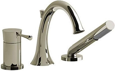 #ad #ad Riobel TED16PN 3 Piece Type P Pressure Balance Deck Mount tub Filler with Hand $399.00