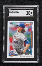2014 Topps Update Jacob deGrom (Pitching) #US-50 SGC 10 GEM g5e
