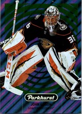 2021-22 John Gibson Parkies Parkhurst Hockey Anaheim Ducks Holo