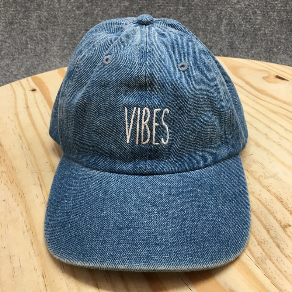 Gorra de béisbol Vibes David & Young unisex azul OS ajustable logotipo bordado Foto 2 de 4