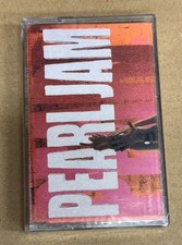 PEARL JAM - TEN 1994 SEALED CASSETTE MADE IN TURKEY
