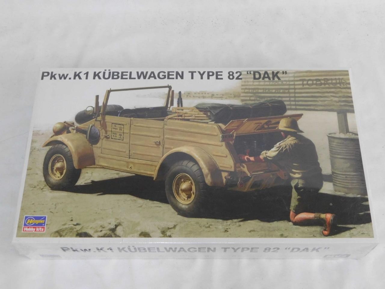 1/24 Hasegawa WWII German PkwK1 KUBELWAGEN Type 82 DAK Afrik