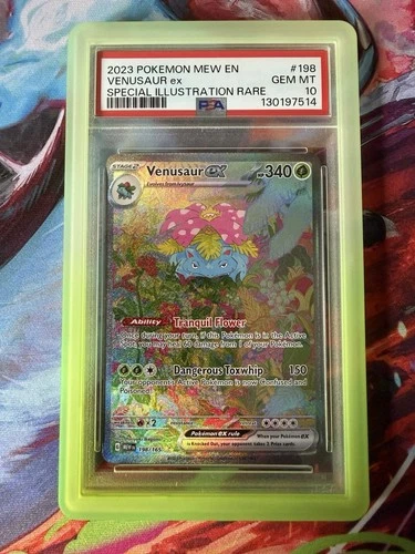 PSA 10 Venusaur ex 198/165 Sv: Scarlet & Violet 151 Holo