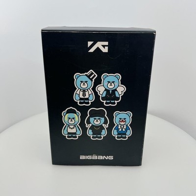 KRUNK BIGBANG Official YG Bear Plush Toy T.O.P TOP Blue DOOM DADA