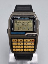 1990s Casio DBC-150 Data Bank 150 Module 1477 Illuminator Calculator Watch