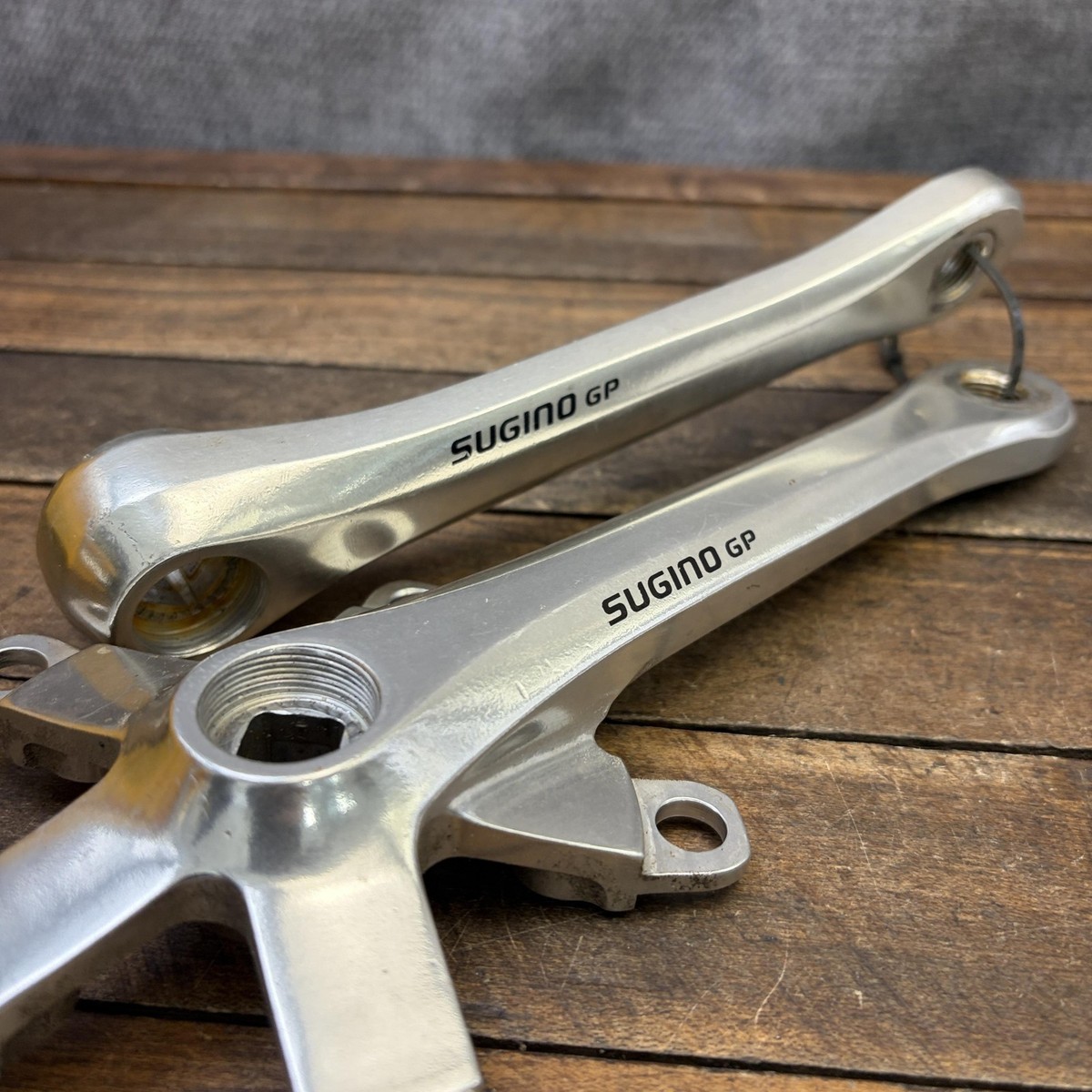 Vintage Sugino GP Crankset Triple 170mm 110 BCD Square Taper