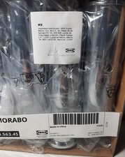 SET of 4 Ikea MORABO Leg for Sofa/Armchair Steel Chrome-Plated 6 1/4" 804.563.45