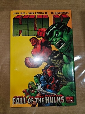 Hulk Fall of the Hulks Hardcover Marvel Comics Jeph Loeb John Romita Jr.
