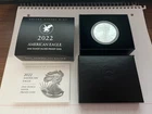 2022 S Proof American SILVER Eagle Coin One Ounce San Francisco 1oz Box COA 22EM