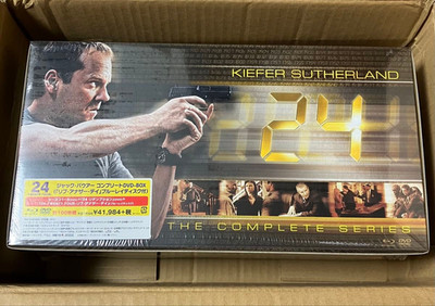 24 Twenty Four Complete Series DVD Box Set + Live Another Day Blu-ray from Japan