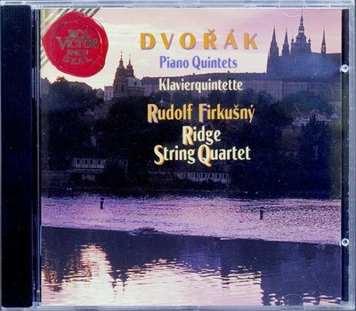 Antonín Dvořák Piano Quintets 5 & 81 Rudolf Firkušný Ridge String Quartet