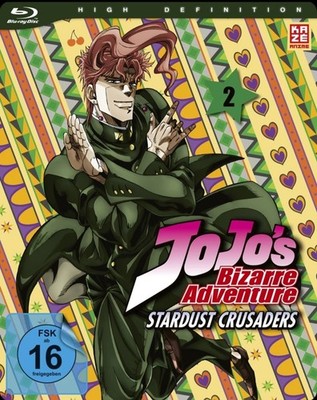 Jojo's Bizarre Adventure Part 3: Stardust Crusaders - 2. ... Blu-ray  *NEU*OVP*