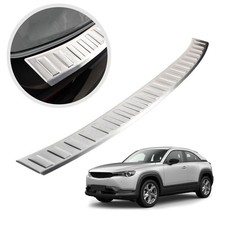 Ladekantenschutz für Mazda MX-30 I (DR) 2020- Silber Gebürstet