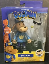 Jakks Pacific Dreamworks Dog Man Movie 5 Inch Figure Dog Man NIB