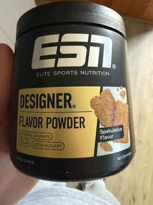 ESN Designer Flavor Powder - 250 g - Spekulatius Neu Ungeöffnet