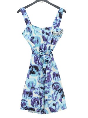 Rocha.John Rocha A-Line Midi Dress UK14 in Multi