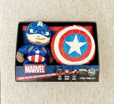 🔥NEW🔥 Bite Force Marvel Dog Toys, 2-pack, Captain America