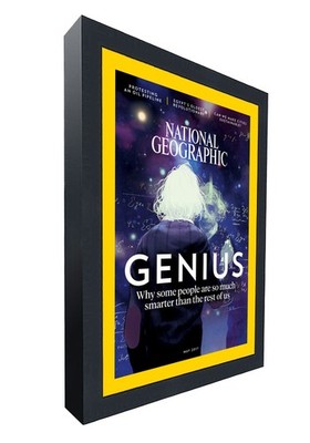 National Geographic Magazine Display Frame - Includes Acrylic