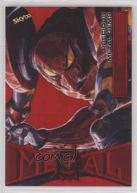 2022 Upper Deck Marvel Metal Universe Spider-Man PMG Red 12/100 SP//dr #63