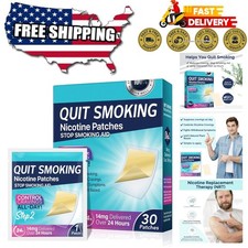 Step 2 30 Count Nicotine Patches - Gentle  Effective 14mg Tobacco Replacement